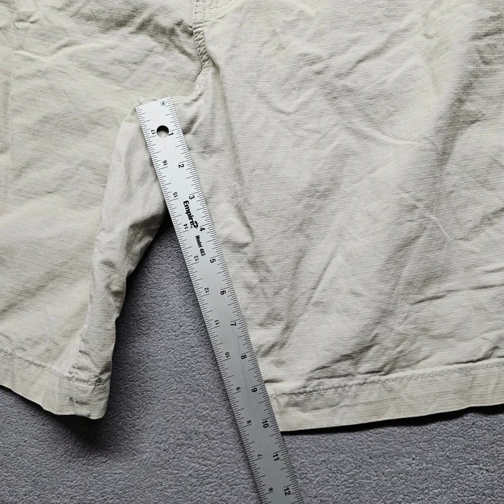 Dickies Mens 44 Relaxed Fit Cargo Shorts Khaki Cotton Ripstop WR351RST Stone